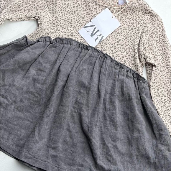 Zara Baby Cheetah Printed Dress NWT - Picture 6 of 8